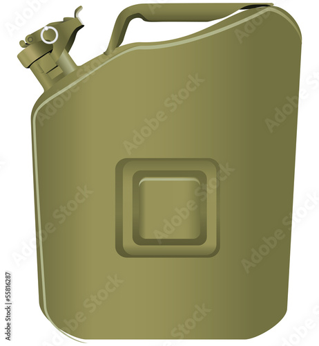 Canister of gasoline