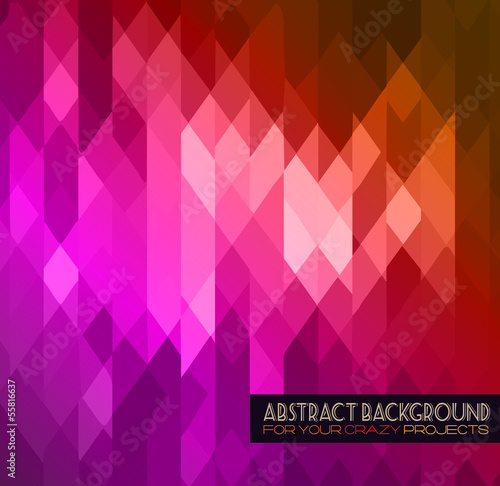 Abstract club flyer template.