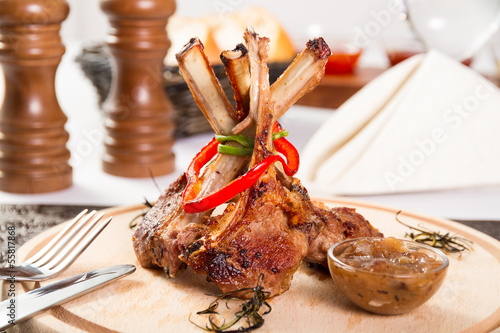 Rack of lamb