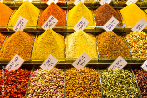 Photography Teas and Spices in Spice Bazaar