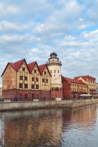 Fishing village, Kaliningrad cityscape, Russia © ID1974