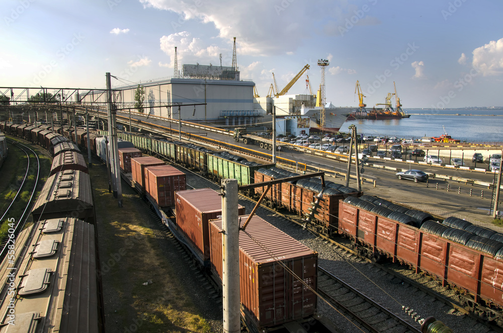 Fototapeta premium Railway junction