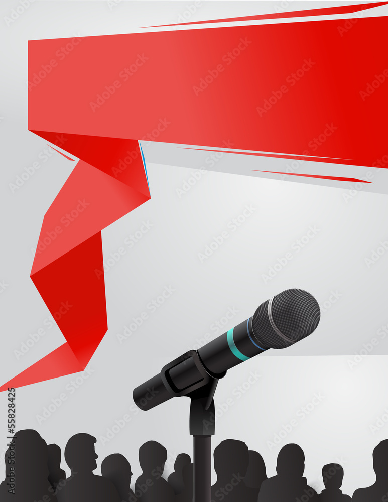 Obraz premium Conference background