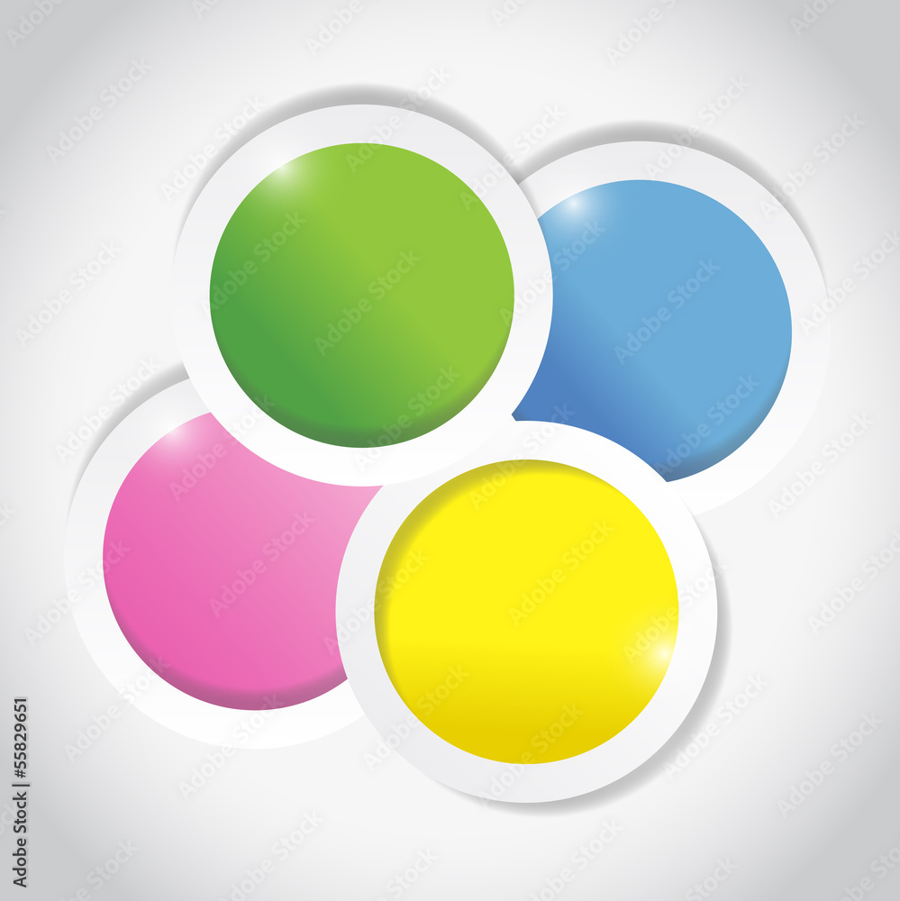 color circles. illustration design color circles. illustration design