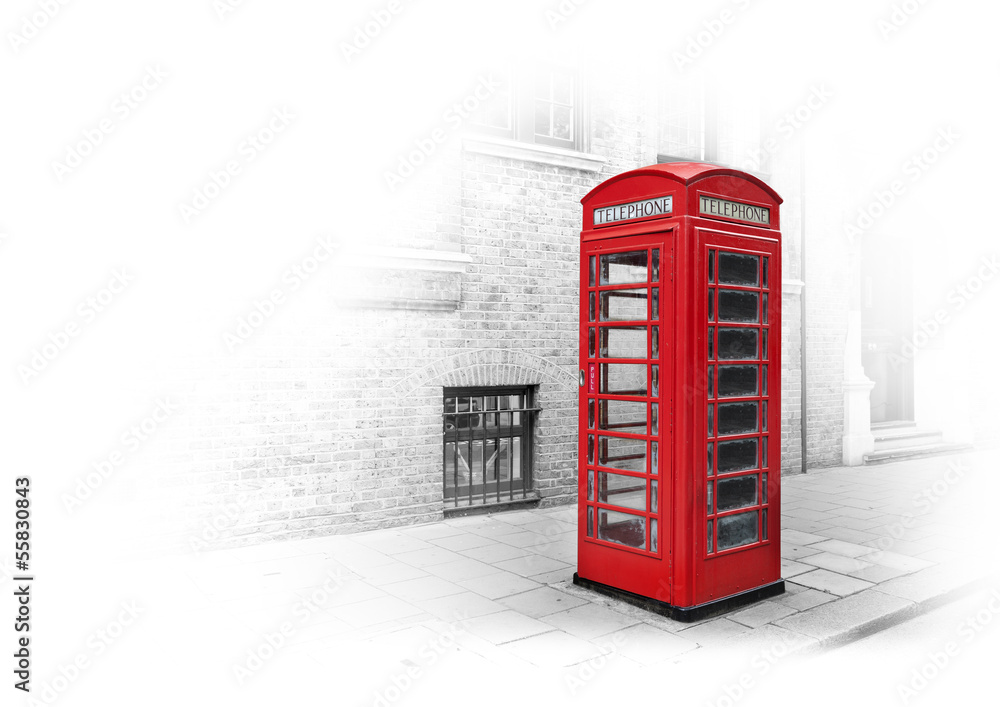 Cabine téléphonique Londres