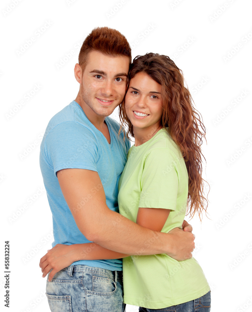 Young couple in love Young couple in love