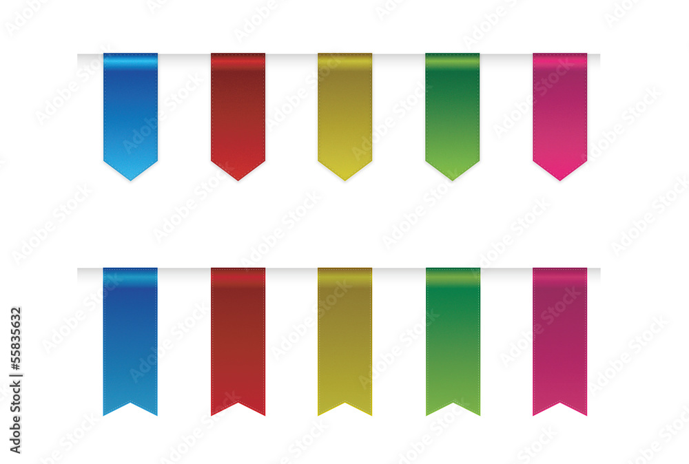 Fototapeta premium ribbon collection