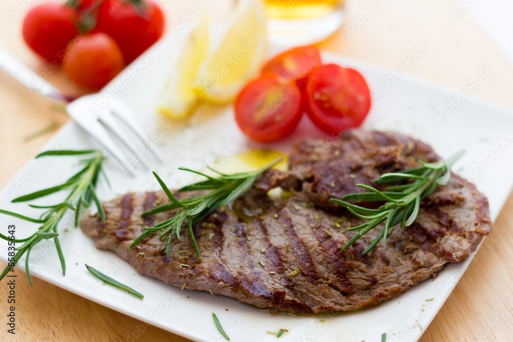 Veal steaks