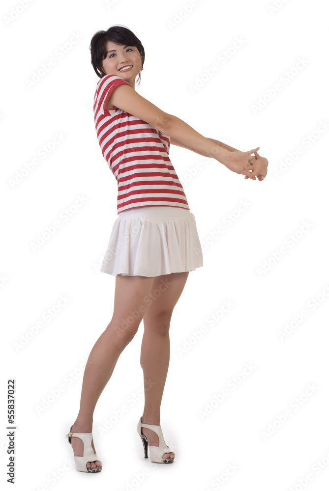 Fototapeta premium Happy girl