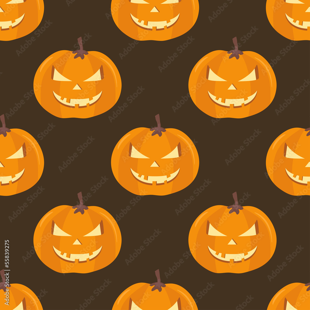 Seamless pattern with pumpkins Seamless pattern with pumpkins