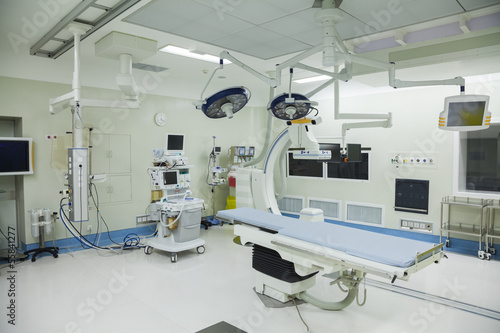 Operating room with surgical equipment  hospital  Beijing  China