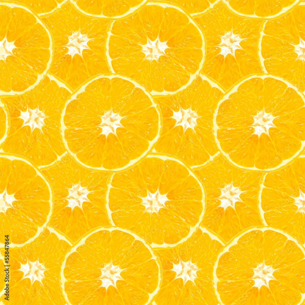 Seamless background from slices of orange Seamless background from slices of orange