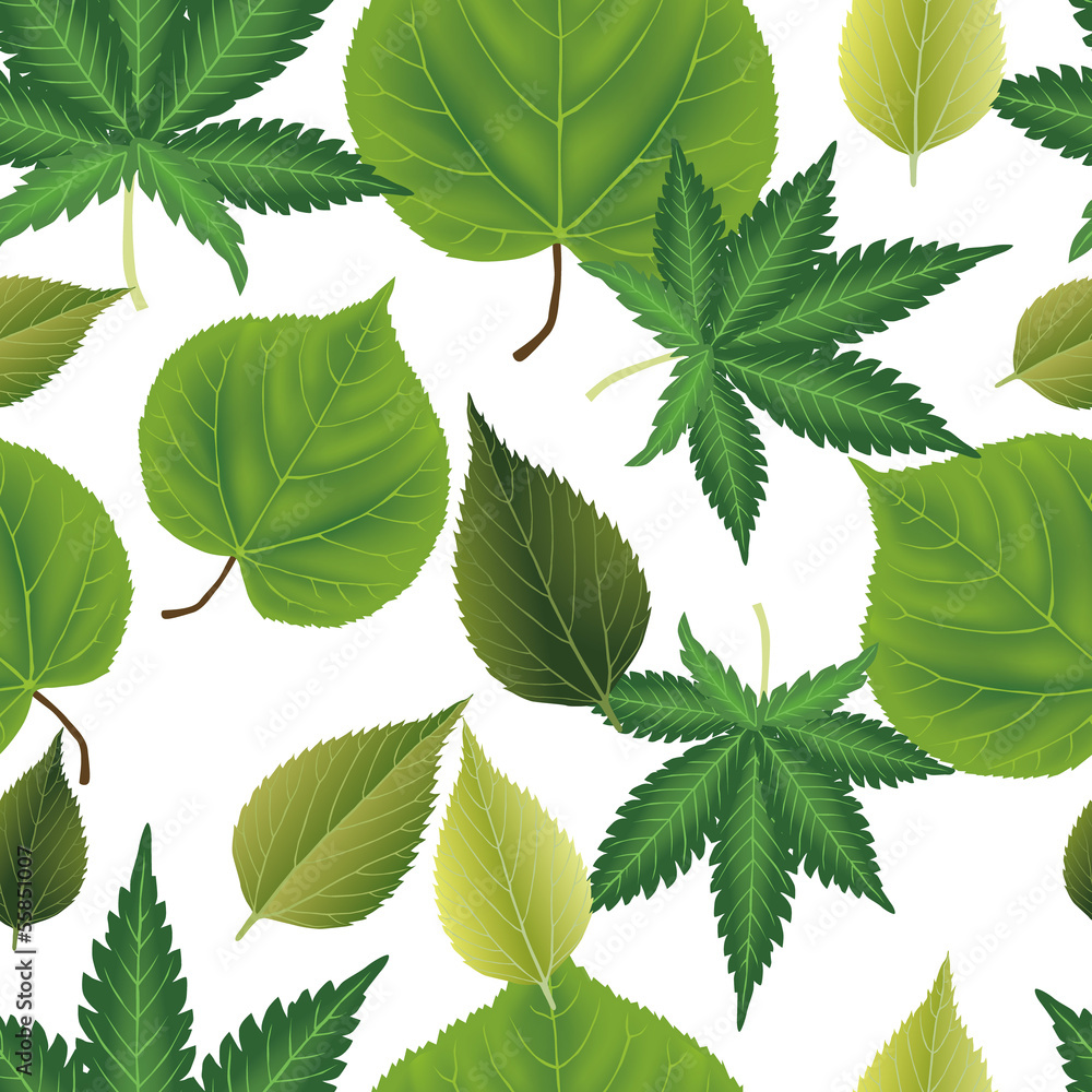 seamless leaves background seamless leaves background