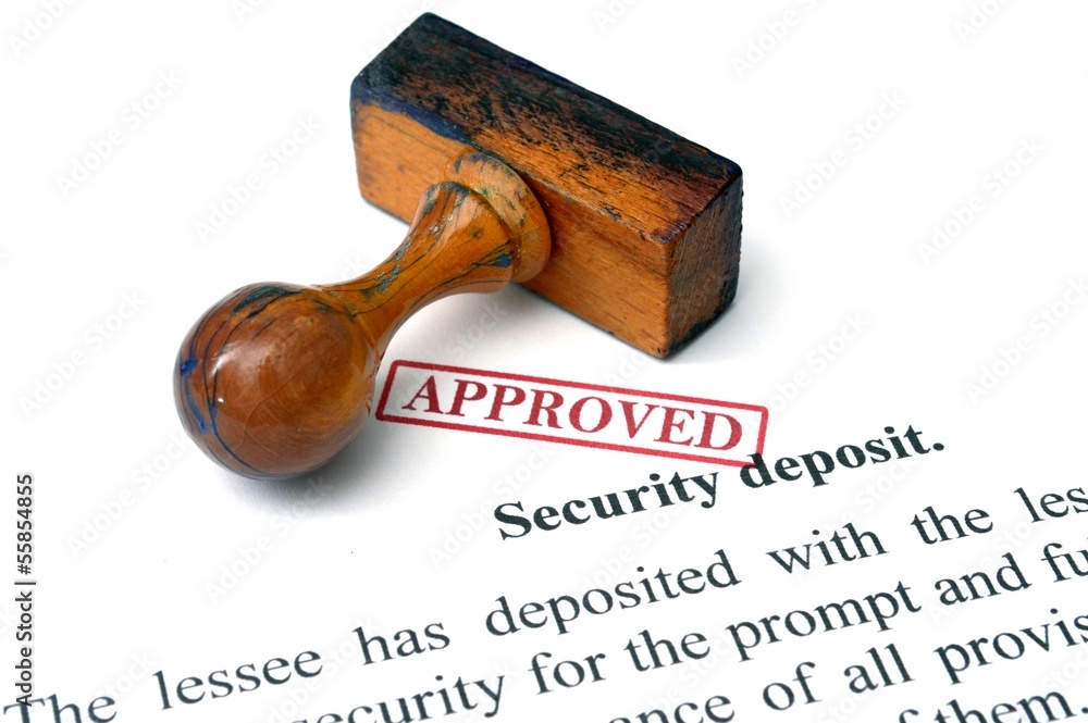 Security deposit Security deposit