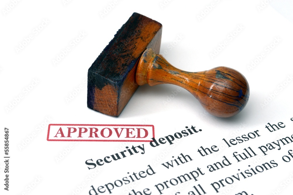 Security deposit Security deposit