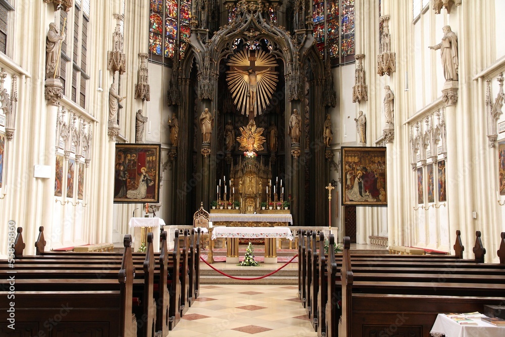 Fototapeta premium Vienna church - Maria am Gestade