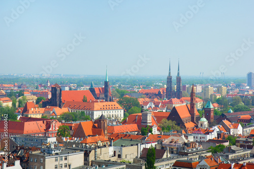 cityscape of Wroclaw