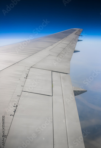 Boeing airplane wing