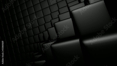 3D animation BLACK TEXTURE photo