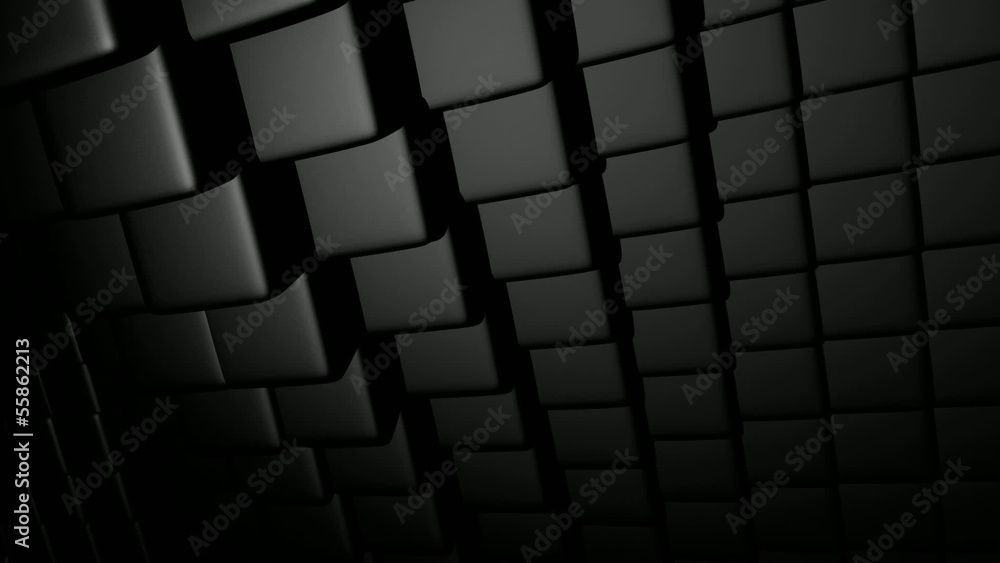 3D animation BLACK TEXTURE 