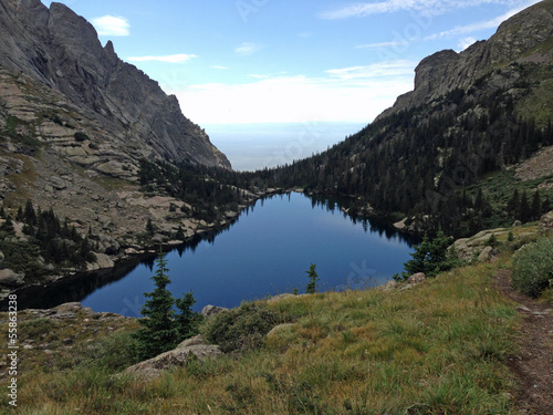 Fototapeta Naklejka Na Ścianę i Meble -  Willow Lake in the Sangre de Cristo Mountains, Colorado
