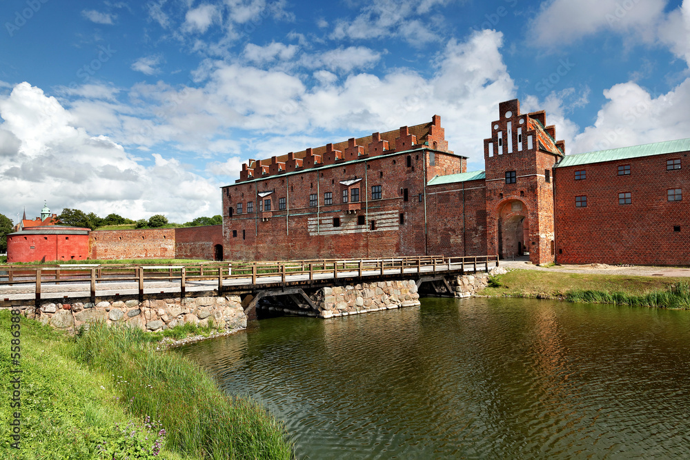 Fototapeta premium Malmöhus Schloss in Malmö