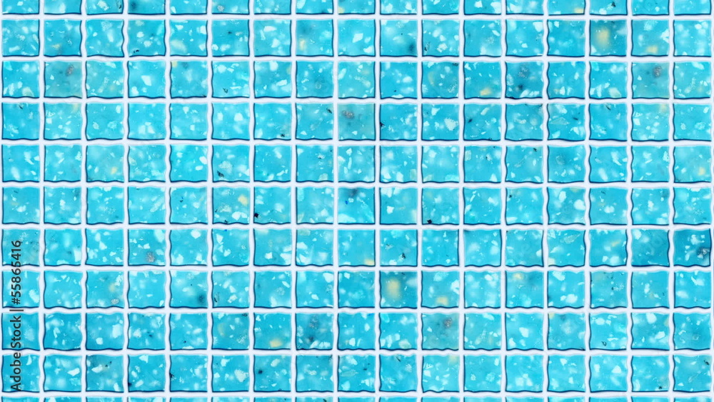 Waves in blue pool. High definition animated video Waves in blue pool. High definition animated video