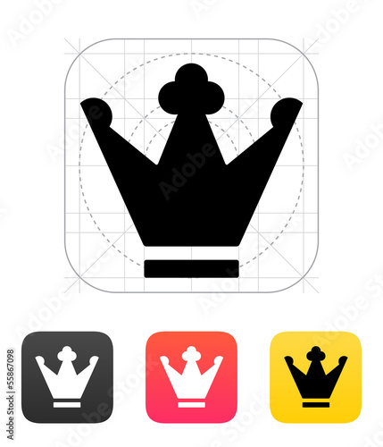 Crown icons. Vector illustration.