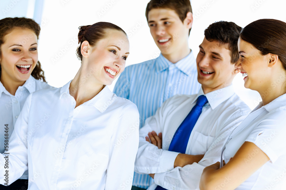 Fototapeta premium Successful business people