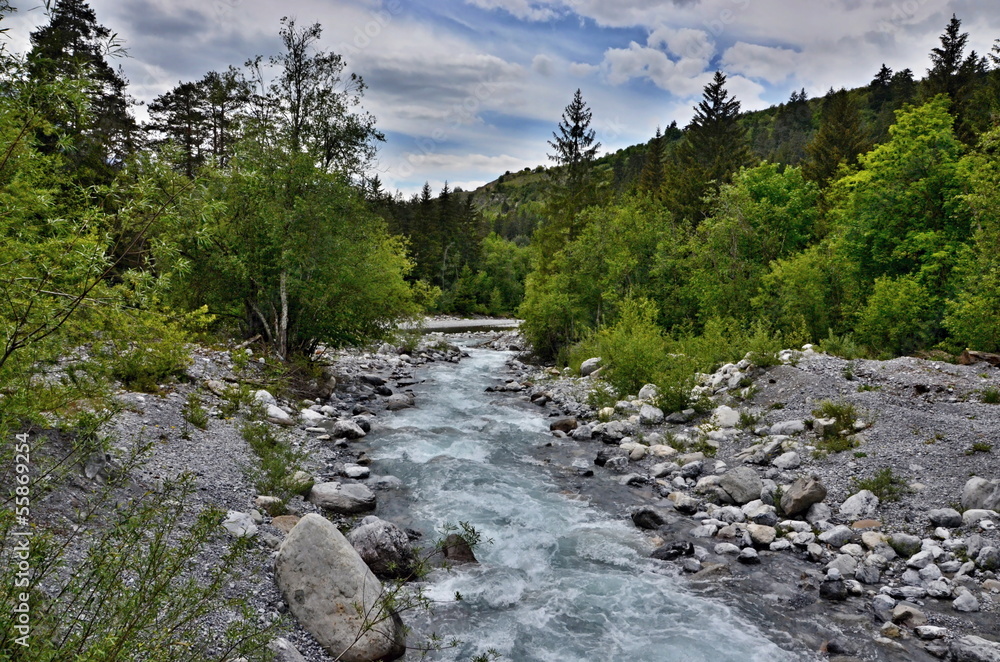 Swiss Alps,Sur-En, a tributary Inn Swiss Alps,Sur-En, a tributary Inn