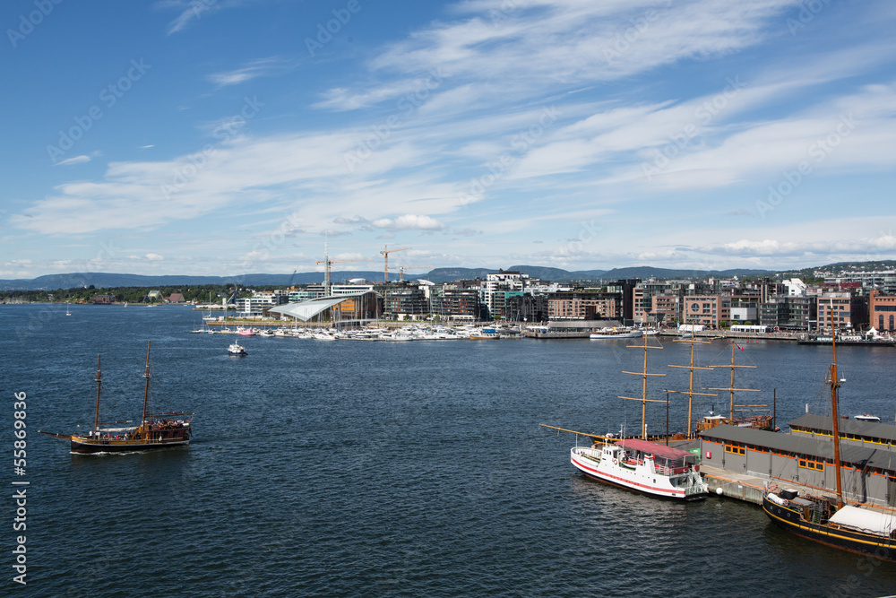 Hafen in Oslo