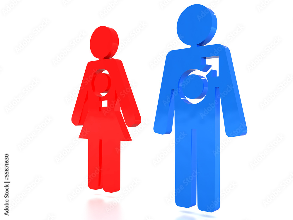 Figures man and woman #1 Figures man and woman #1