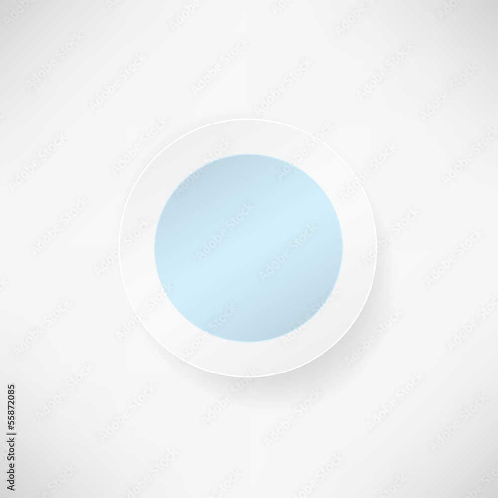 blue paper round over white Backgrounds blue paper round over white Backgrounds