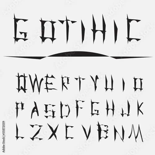 gothic alphabet