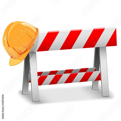 Vector Barrier with Helmet