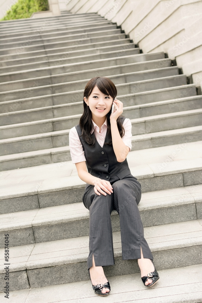 Asian business woman Asian business woman
