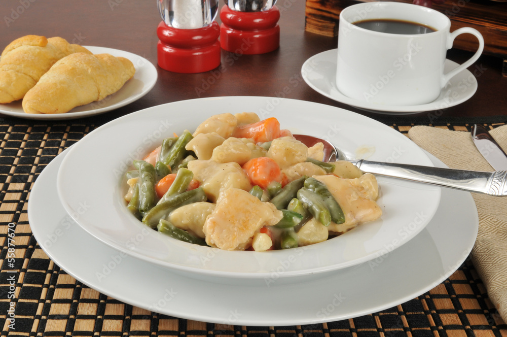 Chicken and dumplings Chicken and dumplings