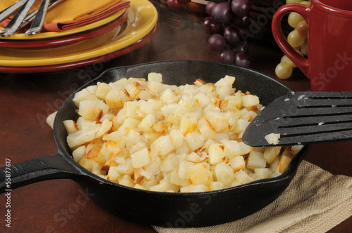 Southern style hash browns