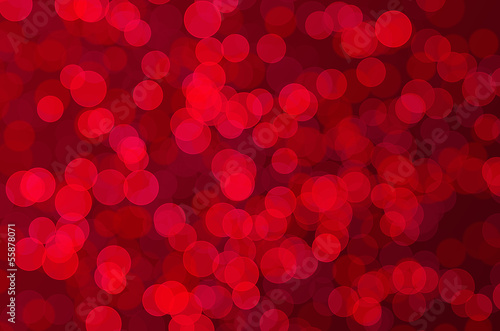 Red bokeh.