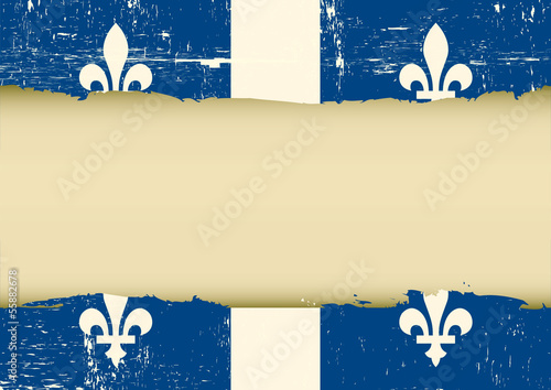 Quebec scratched flag