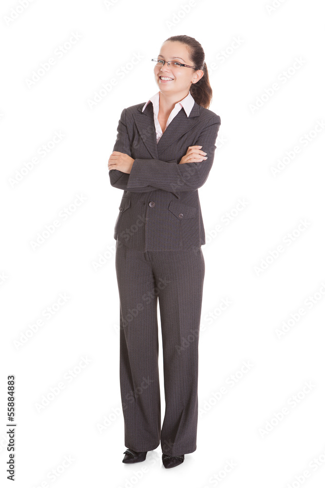 Portrait of happy businesswoman Portrait of happy businesswoman