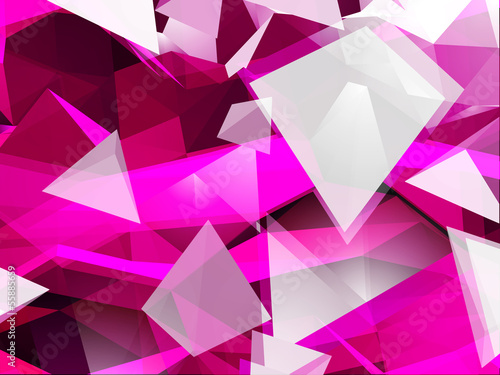 Abstract Triangular Background