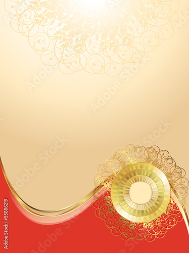 Original form for your message, greeting card