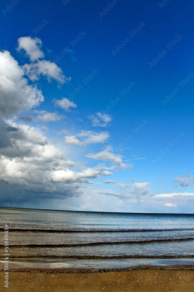 Fototapeta premium Cool Baltic sea.