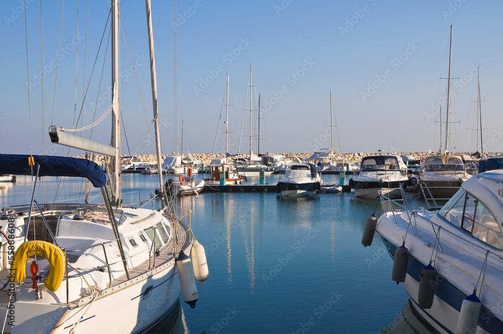 Panoramic view of Rodi Garganico. Puglia. Italy. Panoramic view of Rodi Garganico. Puglia. Italy.