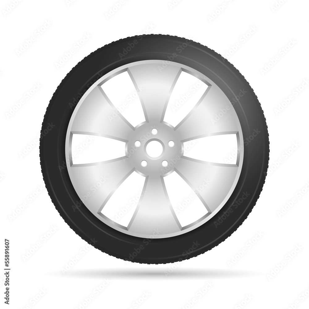Obraz premium Car Wheel