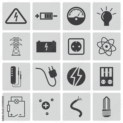 electricity icon,