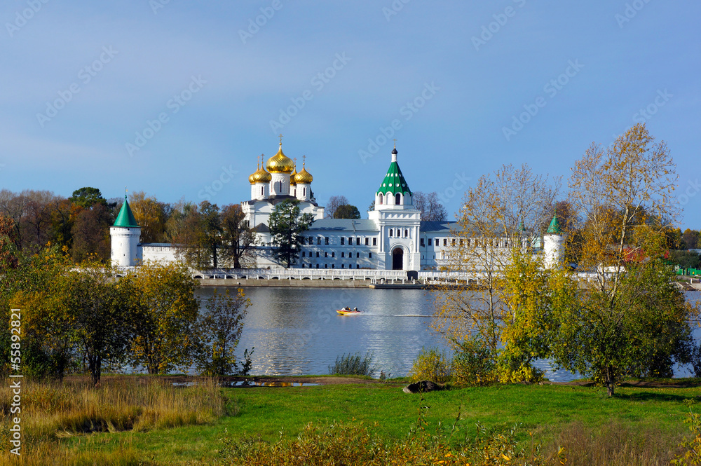 Fototapeta premium Russia, Kostroma city. Ipatievsky monastery