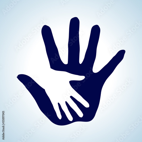 Helping hand.