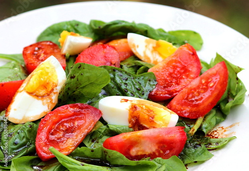 Tomato and Spinach Salad